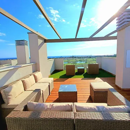 Nuevo Atico Toyo. Vistas Al Mar, Terraza, Solarium, Piscina, A/A, Wifi Y Garaje Apartment El Toyo Exterior photo